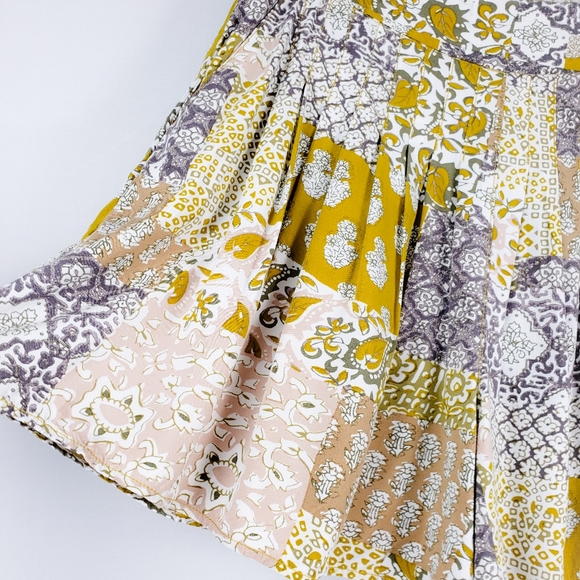 Maeve By Anthropologie Floral Peasant Skort Size S - Picture 8 of 10